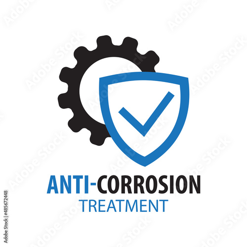 Vector logo of rust removal and treatment photo