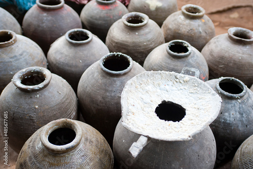 Making Homemade Whisky Rice Wine, Luang Prabang, Laos, Southeast Asia