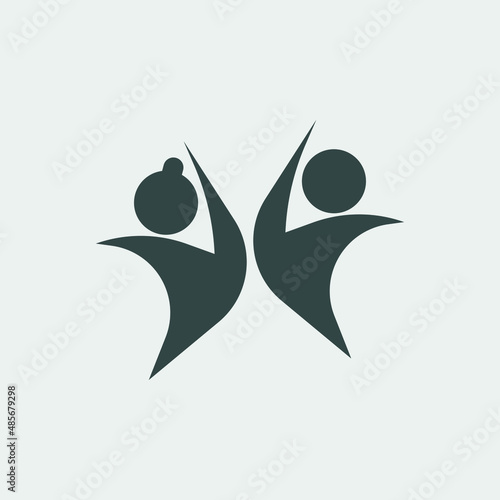 Youth vector icon illustration sign