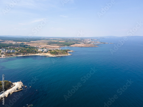 Aerial view of Town of Tsarevo, Bulgaria