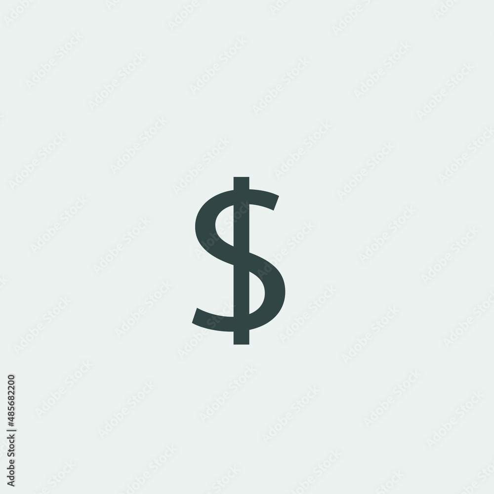 Dollar_sign vector icon illustration sign Dollar_sign vector icon illustration sign
