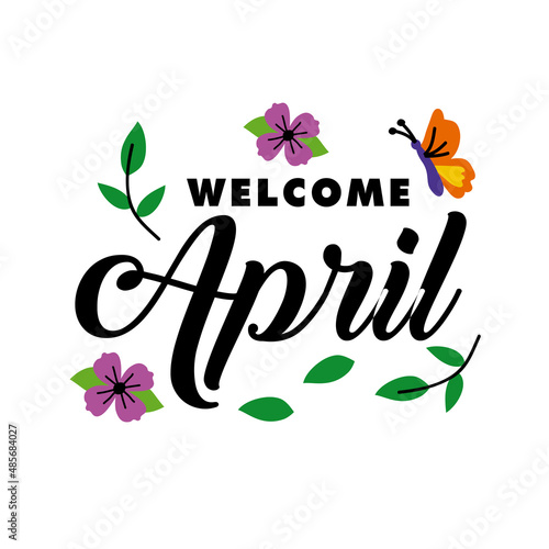 welcome april month