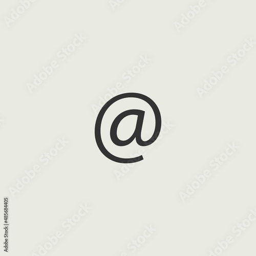email vector icon illustration sign 