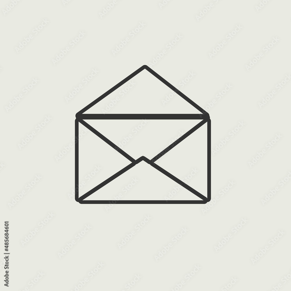 email vector icon illustration sign email vector icon illustration sign