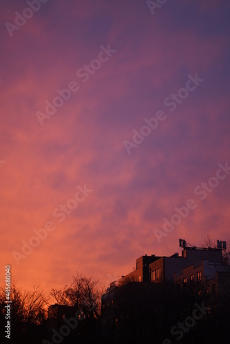 Sunrise in New York (Brooklyn)