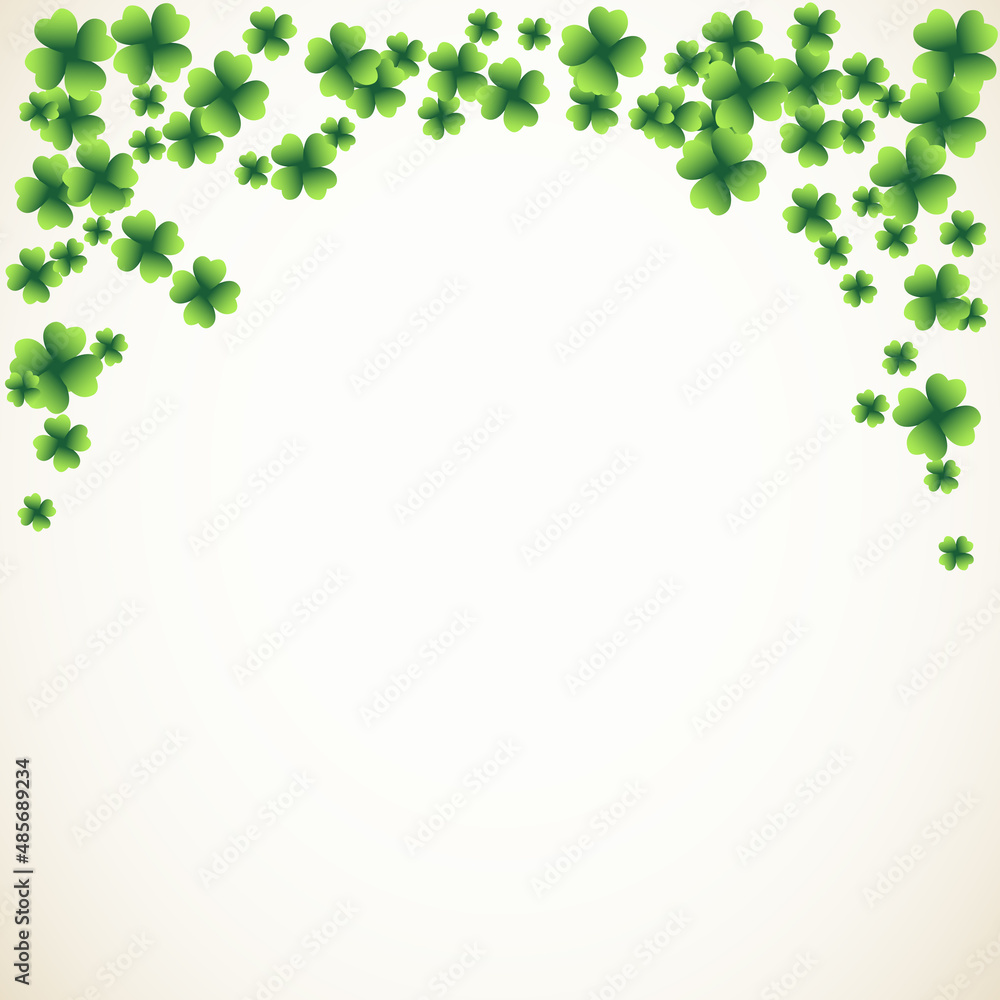 Saint Patrick's Day frame background Saint Patrick's Day frame background
