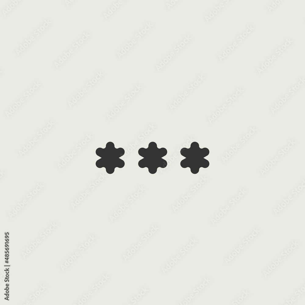 snowing vector icon illustration sign snowing vector icon illustration sign