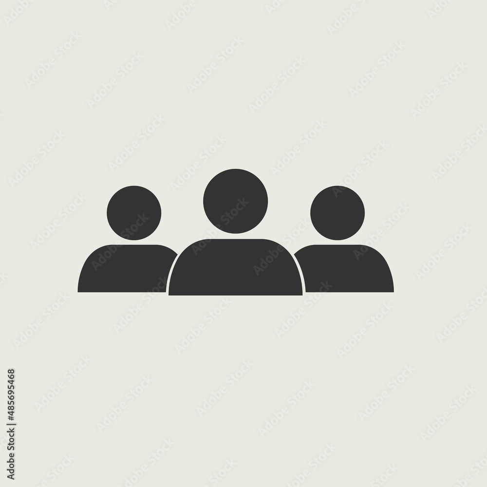 people vector icon illustration sign people vector icon illustration sign