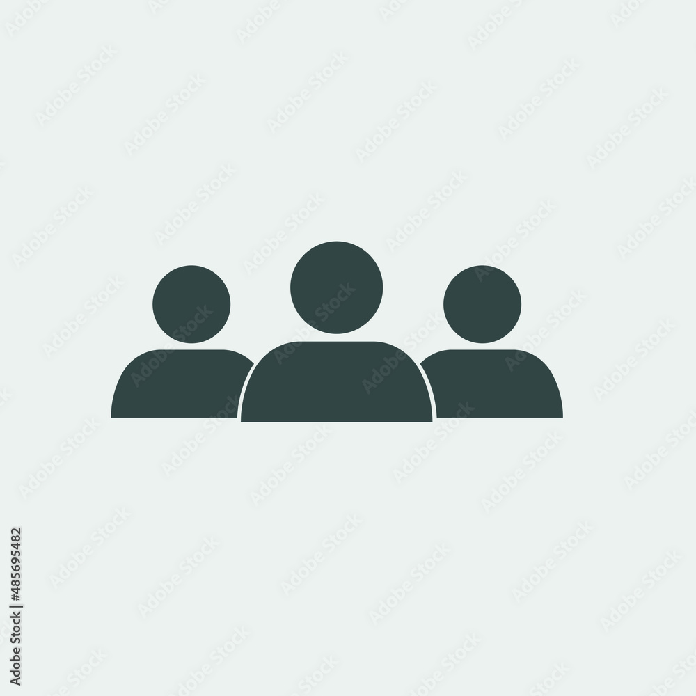 people vector icon illustration sign people vector icon illustration sign