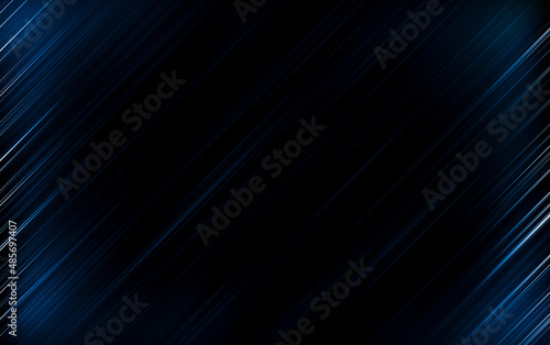 abstract blue and black are light pattern with the gradient is the with floor wall metal texture soft tech diagonal background black dark clean modern. © Kamjana