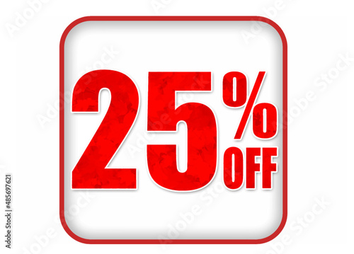 25&Off, image representing 25% off	
