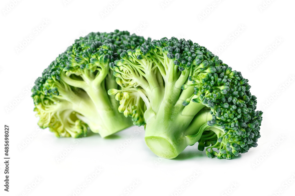 Macro photo green fresh vegetable broccoli.Fresh green broccoli