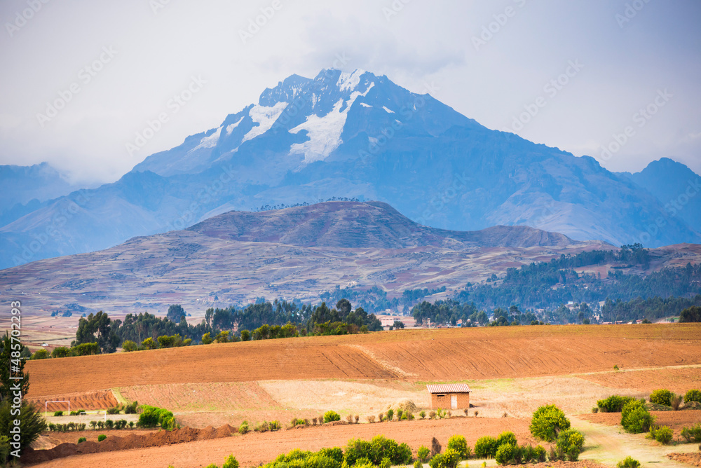 Fototapeta premium Peruvian countryside just outside Cusco (Cuzco), Peru, South America
