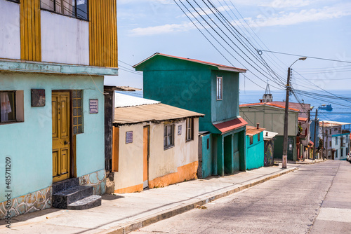 Colourful Houses, Valparaiso, Valparaiso Province, Chile, South America © Matthew