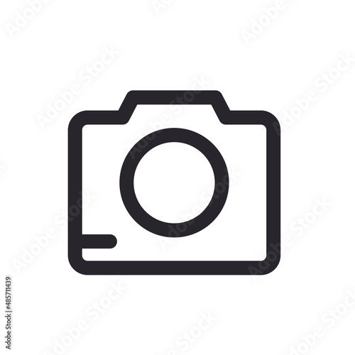photo camera icon illustration