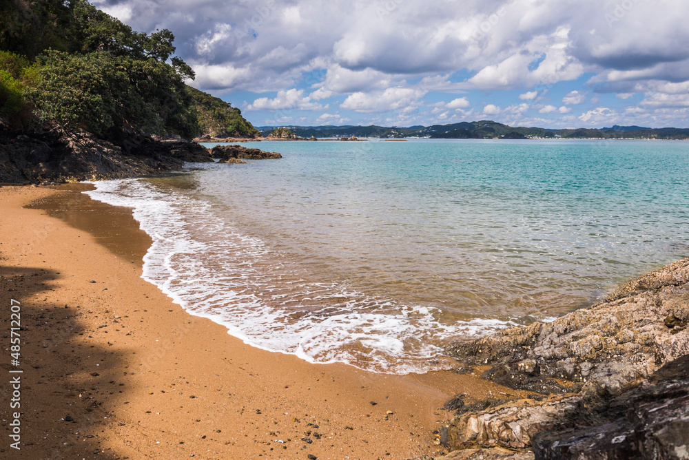 Fototapeta premium Waihihi Bay, Russell, Bay of Islands, Northland Region, North Island, New Zealand