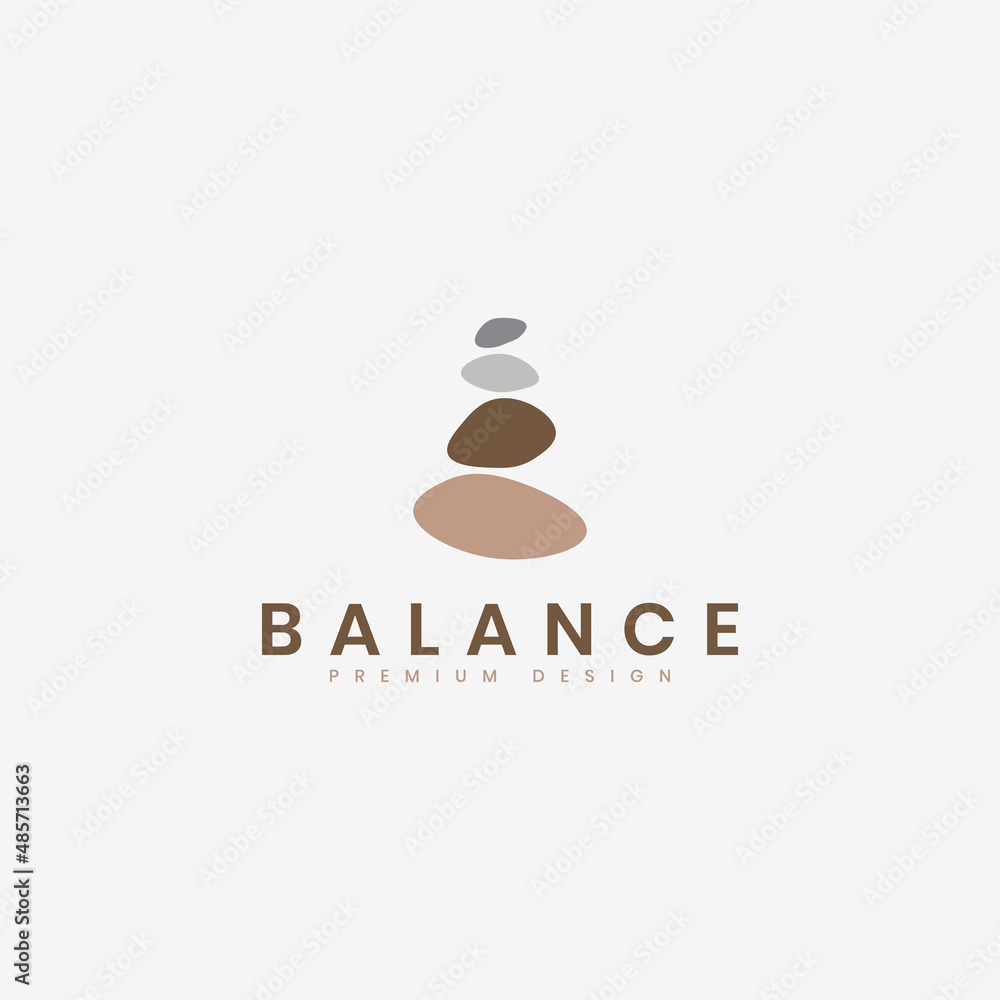 stack stones logo vector inspiration, logo balance stone minimalist design for spa and wellness stack stones logo vector inspiration, logo balance stone minimalist design for spa and wellness