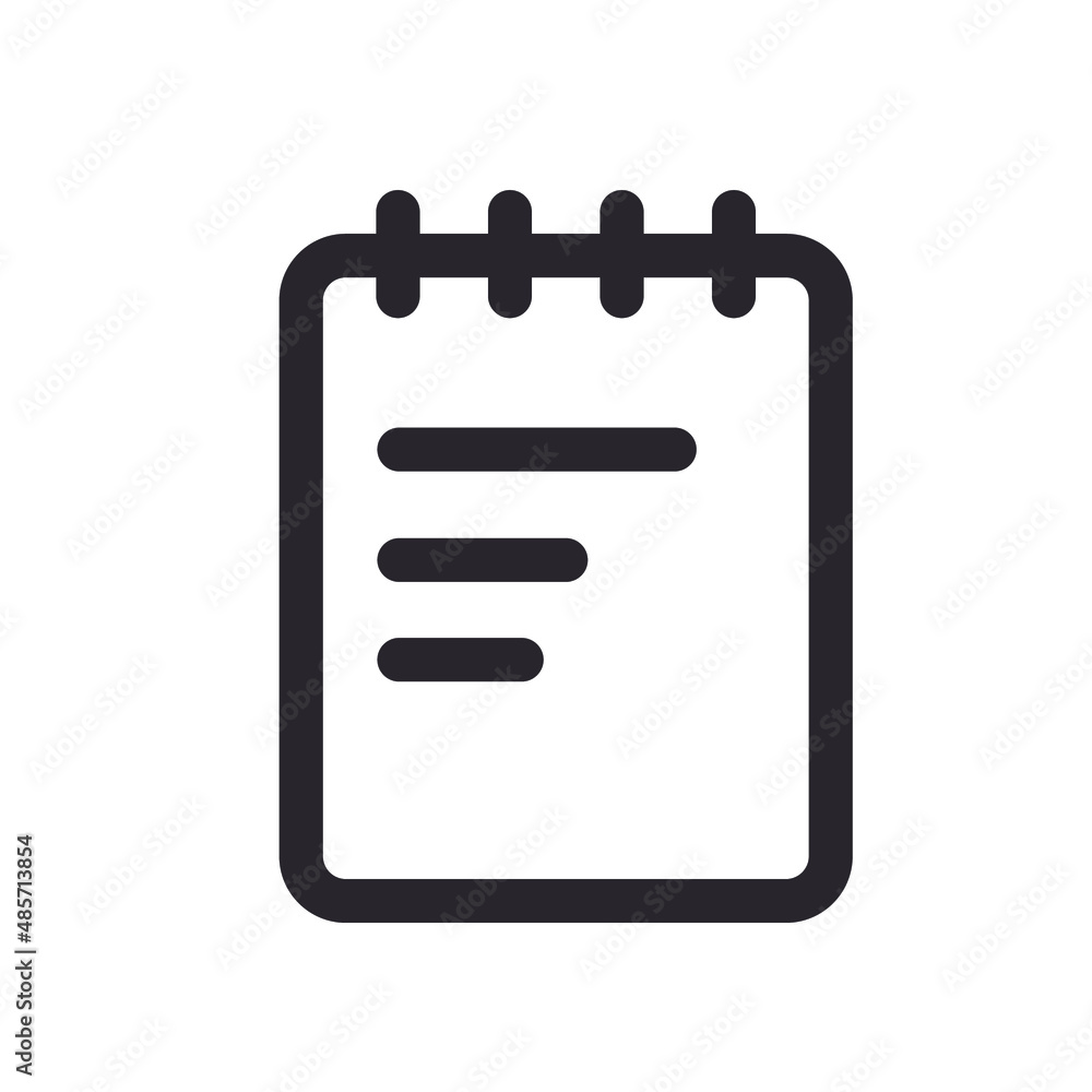 Document Icon with Clip Document Icon with Clip