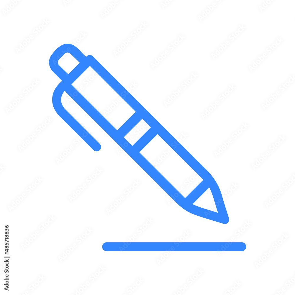 Pen write or writing icon Pen write or writing icon