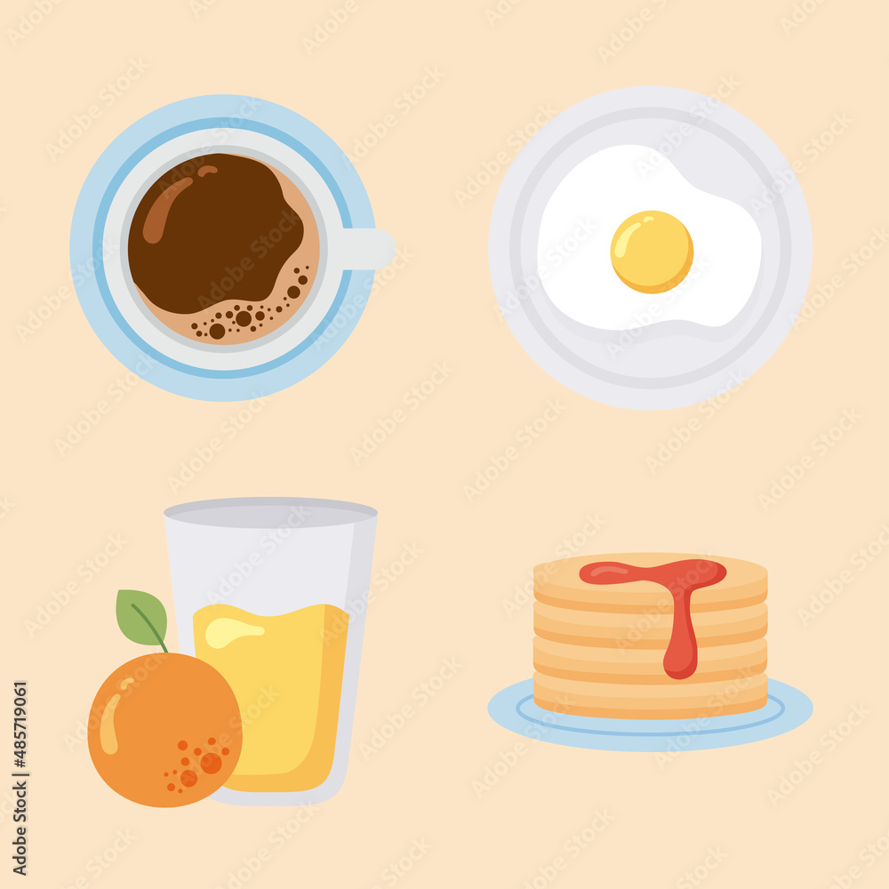 four good morning icons four good morning icons