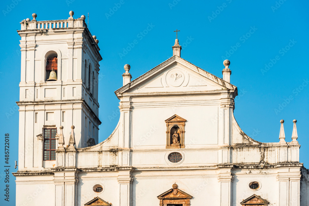 Se Catedral de Santa Catarina, a UNESCO World Heritage Site in Old Goa, Goa, India