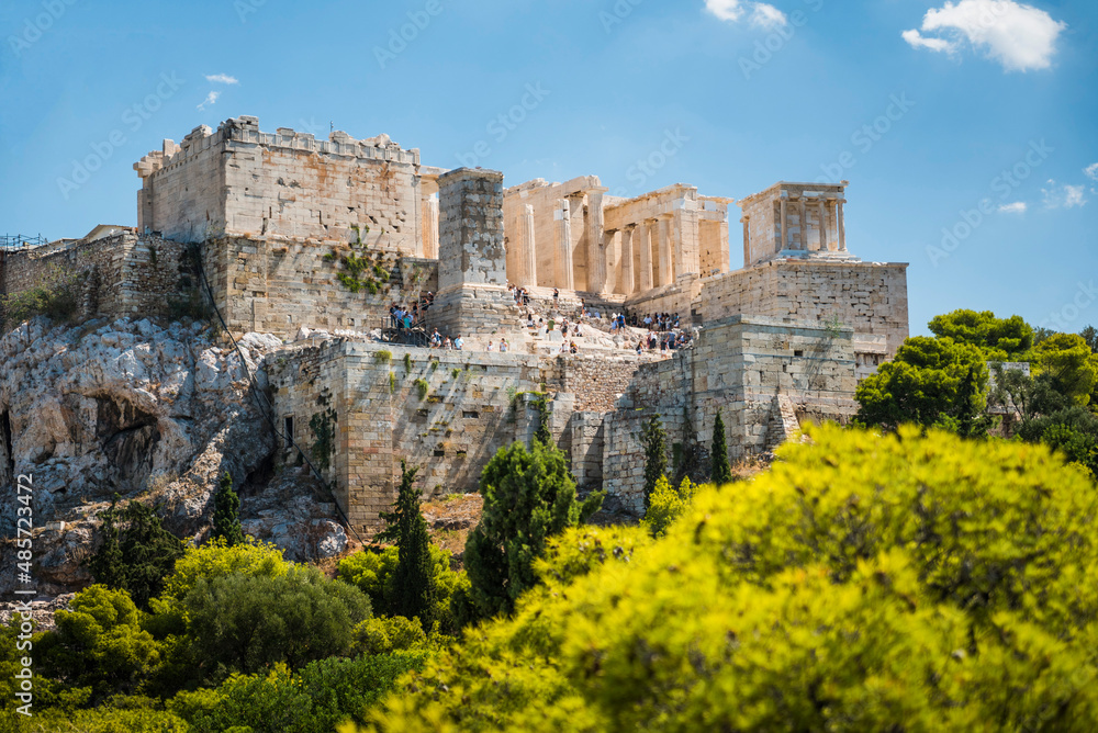 Acropolis, Athens, Attica Region, Greece, UNESCO World Heritage Site, Europe