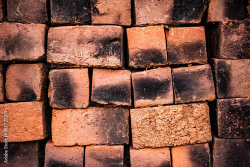 Φωτογραφία Brick kiln making bricks near Antsirabe, Vakinankaratra Region, Madagascar