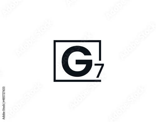 G7, 7G Initial letter logo