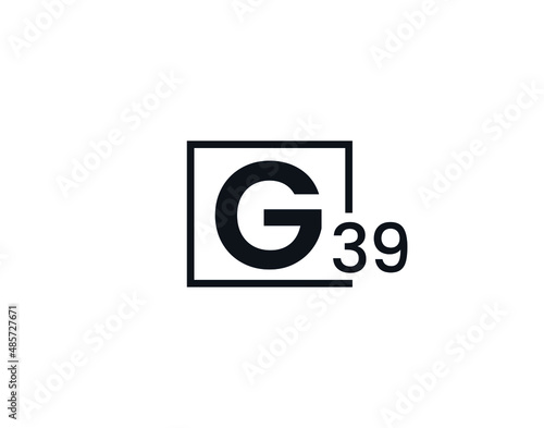 G39, 39G Initial letter logo