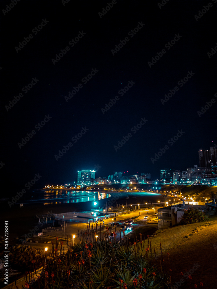Fototapeta premium Seaside at night