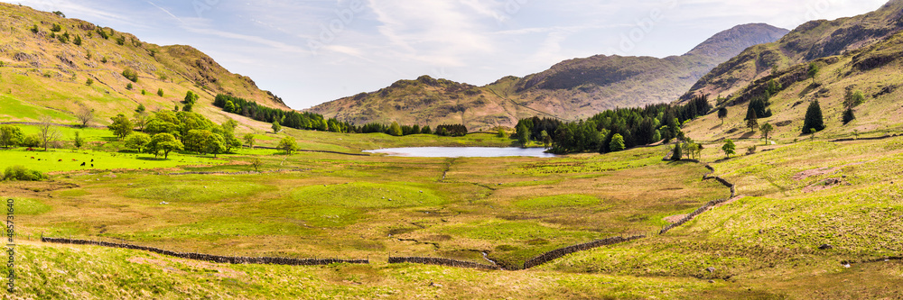 Fototapeta premium Blea Tarn, Lake District, Cumbria, England, UK, Europe