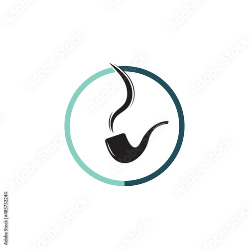 Smoke steam icon logo illustration isolated on white background Aroma vaporize icons. Smells vector line icon  hot aroma  stink or cooking steam symbols  smelling or vapor