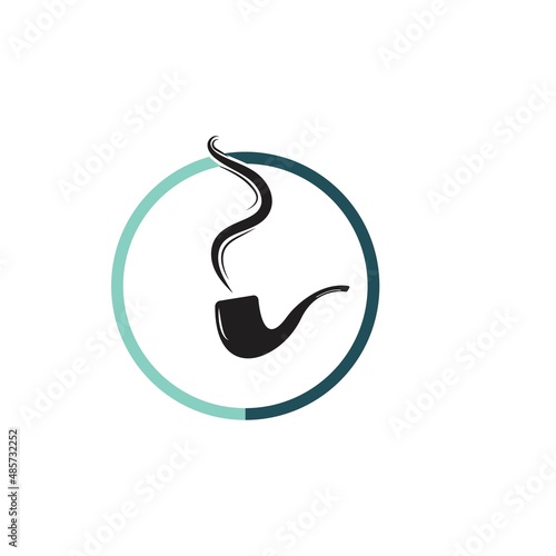 Smoke steam icon logo illustration isolated on white background Aroma vaporize icons. Smells vector line icon  hot aroma  stink or cooking steam symbols  smelling or vapor