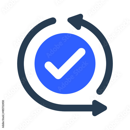 Success process icon