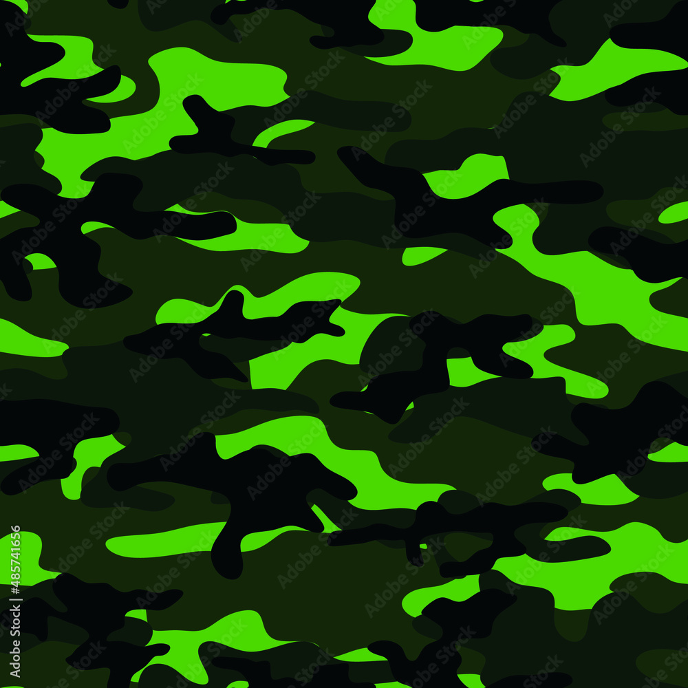 Sports camouflage, vector print for clothes.