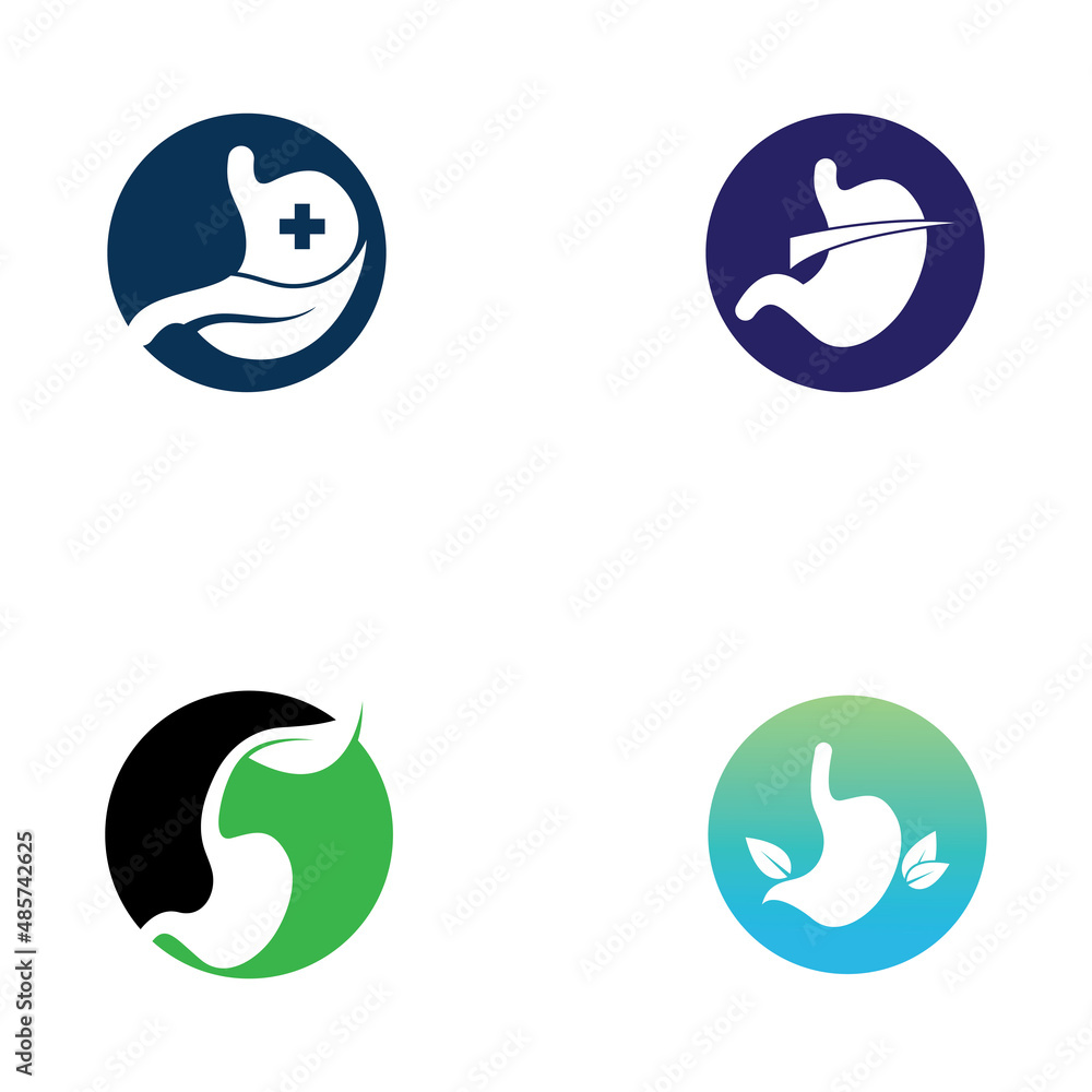 stomach health and stomach care logo design icon vector template stomach health and stomach care logo design icon vector template