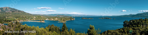 panoramic lake landscape