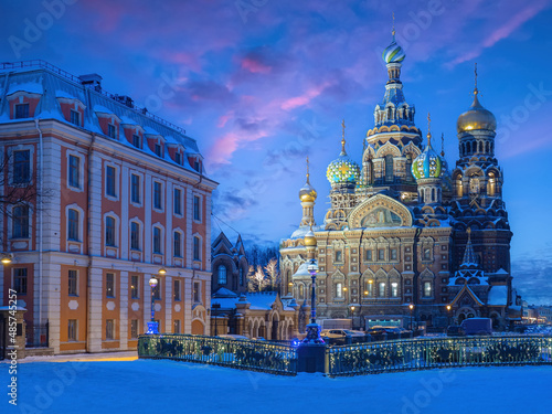 Saint Petersburg winter. Ru...