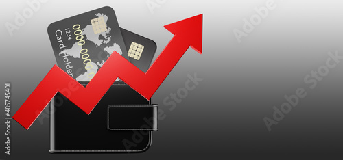 Growth in use of bank cards...