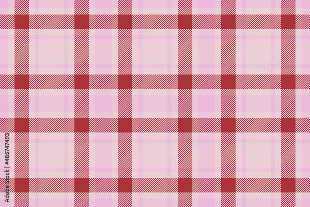 Plaid background, check seamless pattern in pink. Vector fabric texture for textile print, wrapping paper, gift card or wallpaper. Plaid background, check seamless pattern in pink. Vector fabric texture for textile print, wrapping paper, gift card or wallpaper.