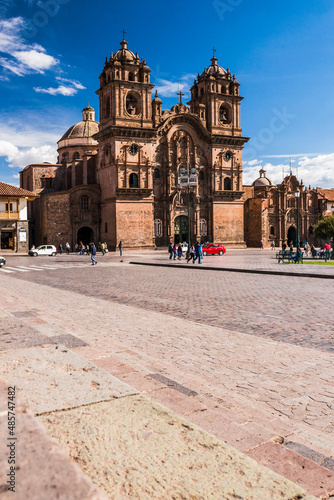 La Compania (Church of the Society of Jesus), Plaza de Armas, Cusco, Cusco Region, Peru, South America #485747482
