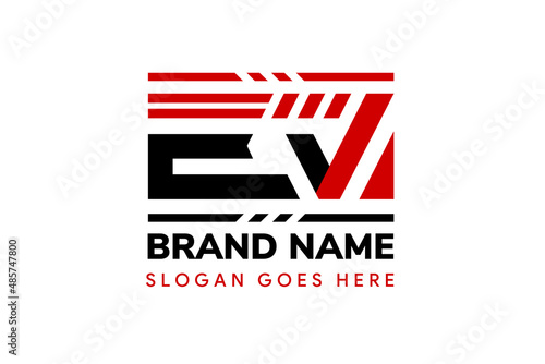 Letters EVA logo icon with business vector design template. Can used for sport and automotive industry