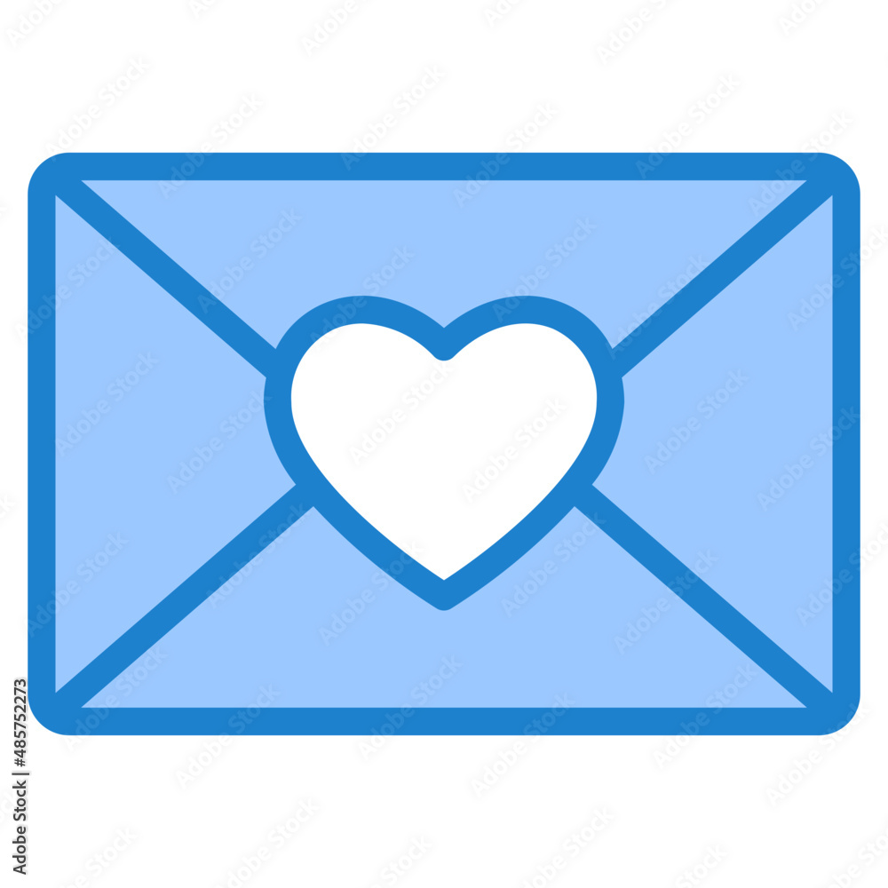 mail blue style icon mail blue style icon