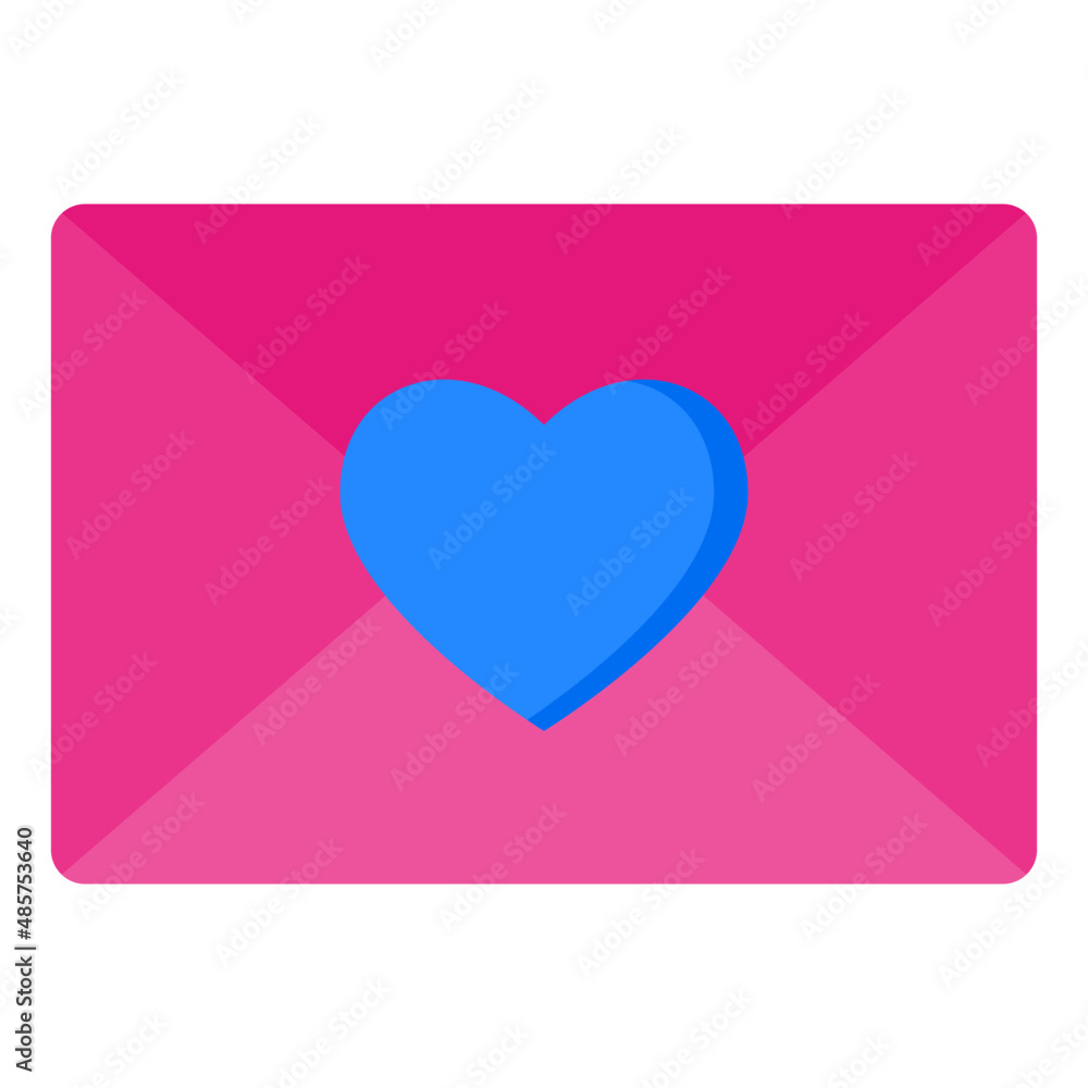 mail flat style icon mail flat style icon