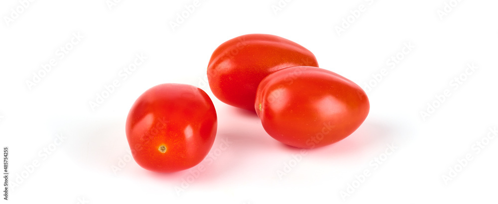 Cherry tomatoes, isolated on white background. Cherry tomatoes, isolated on white background.