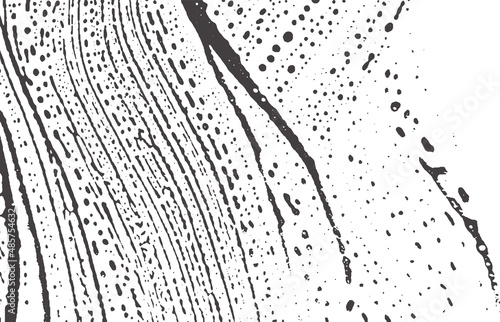 Grunge texture. Distress black grey rough trace. A