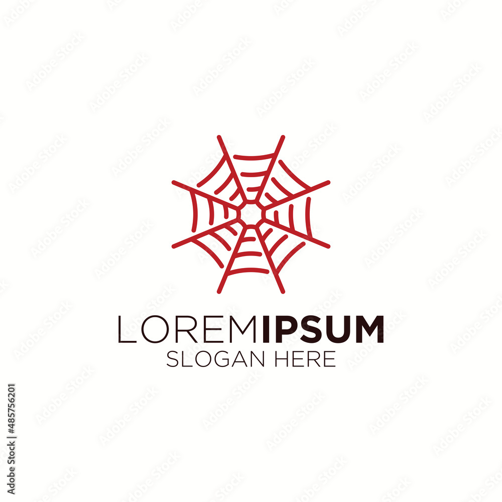 simple modern spider logo simple modern spider logo