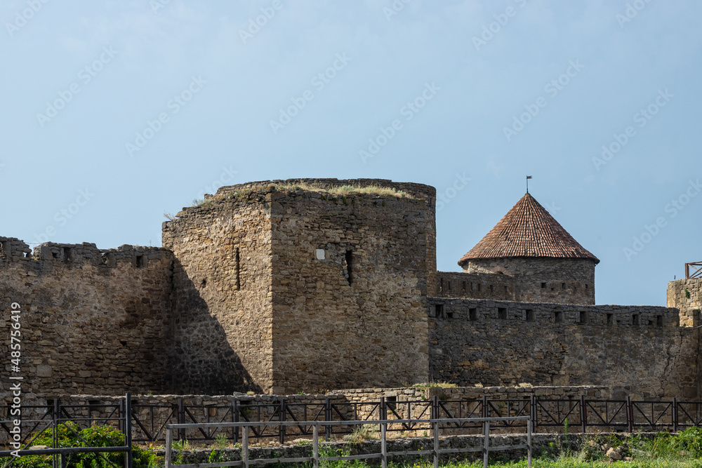 Ukraine, Odessa region. Belgorod-Dniester fortress , Akkerman fortress - a monument to the history of urban planning and XIII-XV centuries. Is one of the best preserved on the territory of Ukraine
