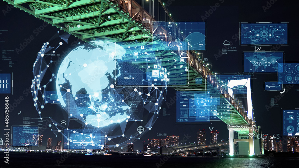 Fototapeta premium グローバルネットワーク