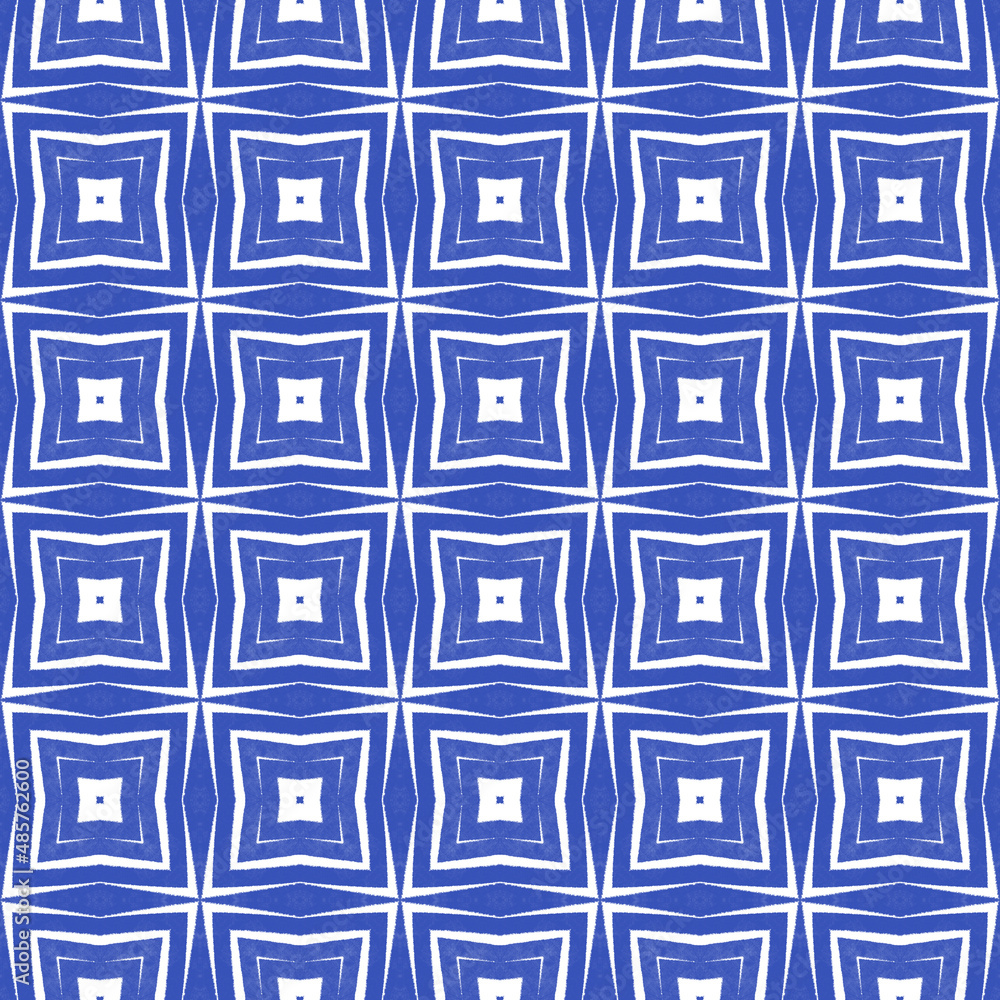 Striped hand drawn pattern. Indigo symmetrical Striped hand drawn pattern. Indigo symmetrical
